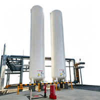 Réservoir de stockage cryogénique de GNL XUANYANG conforme à la norme ASME, 50 m, matériaux Q345R/SS30408, cuve à pression horizontale pour le remplissage de GNL