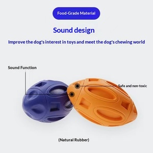 Jouet flottant couineur en caoutchouc naturel pour chien, durable et interactif, pour mâcheurs agressifs, jouet <span class=keywords><strong>de</strong></span> rapport pour petits et moyens chiens, usage quotidien - Product Image 2