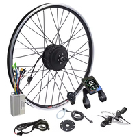 Kit de conversion de vélo électrique avec moteur de moyeu de roue 36V 26 pouces, moteur de moyeu de roue avant/arrière 250w 350w 500w