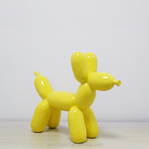 Hot-bán nghệ thuật hiện đại nhựa bóng con chó bức tượng trang trí bóng con chó trang trí nội thất trừu tượng con chó Bảng trang trí - Product Image 1