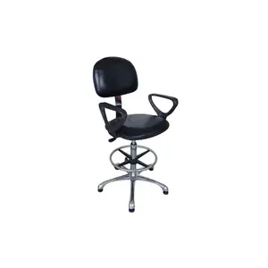 Laboratory Clean Room Office Fabric PU Foam Chair ESD Cleanroom Antistatic Chair