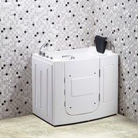 Baignoires pour personnes âgées à vendre, avec siège et douchette, baignoire pour personnes âgées avec porte de sécurité