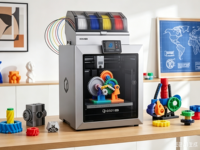 Printer 3D QIDI Q2C Combo Kecepatan Tinggi Multi-Warna CoreXY Kelas Komersial Auto Leveling Presisi Tinggi Kit Printer DIY