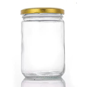 Pot de conservation en verre rond de 75 ml pour cornichons, miel et confiture, avec couvercle métallique à vis - Offre Spéciale - Product Image 3
