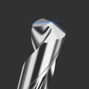 Huhao mata bor karbida padat 4MM, batang bor baja Tungsten pegangan tetap, alat simpul bor tepat logam D4 aluminium D5 D6 D8 - Product Image 4