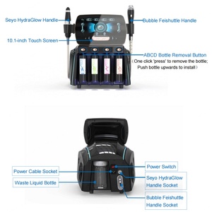 Dispositivo Mejorado 2 en 1 de Burbujas de Oxígeno para Limpieza Facial y de Poros, Rejuvenecimiento de la Piel, Dermoabrasión, Equipo de Belleza Facial - Product Image 3