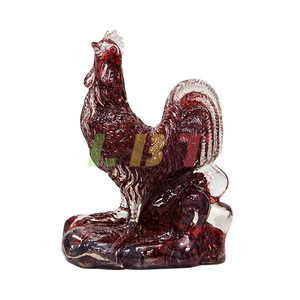 Escultura de Gallo LBT en Resina, Figura Artística de Animal, Decoración para Interiores, Color Personalizable - Product Image 4