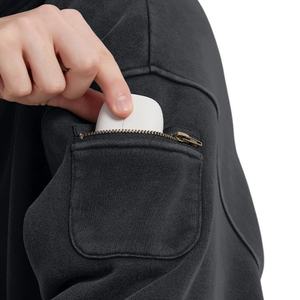 Sudadera con Capucha Unisex Personalizada con Logotipo, Otoño Invierno, 450GSM, Algodón Grueso, Patrón Sólido, Bordado 3D, Sudadera Larga con Capucha - Product Image 3