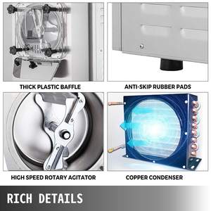 Entrepôt de l'UE vente flash 1400W 20L/h machine à crème glacée dure de table <span class=keywords><strong>prix</strong></span> bon marché machine à crème glacée - Product Image 3