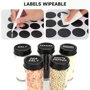 ชั้นวางเครื่องปรุงแบบใหม่ปี 2025 พร้อมชุดขวดแก้วใส่เครื่องปรุง 18 ชิ้น ชั้นวางเครื่องเทศแบบวงล้อ 18 ช่อง - Product Image 5