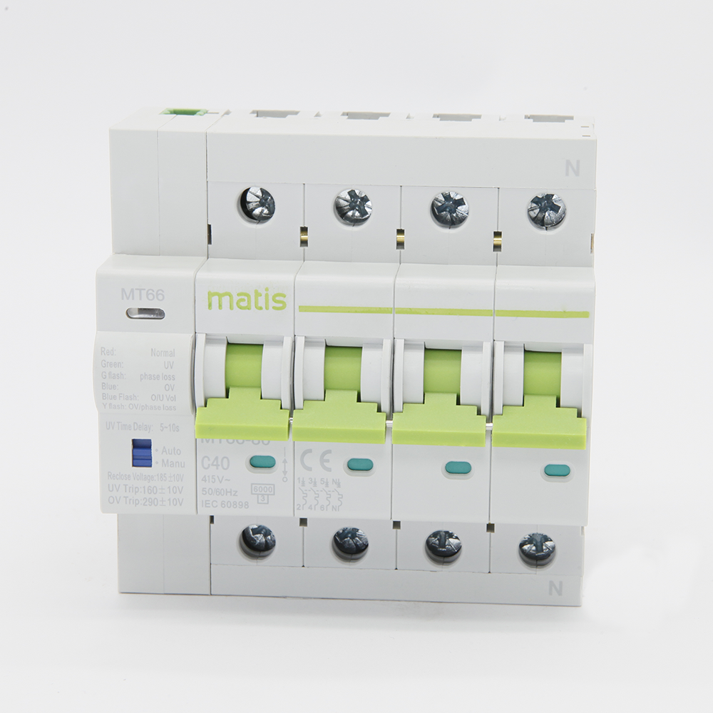 Matis MT66UV распределения АПВ с более чем минимальное напряжение отсутствует фаза защиты