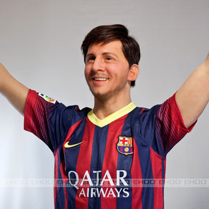 Figura de cera de jugador de <span class=keywords><strong>fútbol</strong></span> de resina con escultura de vida más nueva - Product Image 3