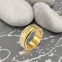 Bracelet tendance pour homme et femme, motif nid d'abeille, anneau tournant, personnalité de niche, vente directe d'usine