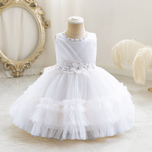 ילדות קטנות תינוק פעוטות חרוזים 3d wer ילדה 1 מסיבת יום הולדת חג המולד שמלת חג המולד - Product Image 5