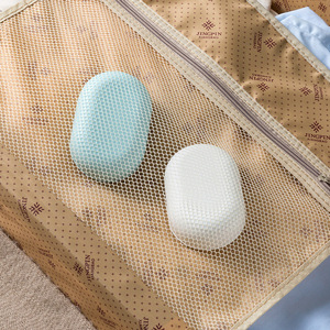 Boîte à savon artisanale sur le thème du voyage, avec couvercle hermétique anti-fuite, grande boîte à savon aux couleurs bonbon. - Product Image 3