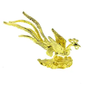Diy jewelry accessories alloy three-dimensional Xiangyun Phoenix manual material manufacturers direct
