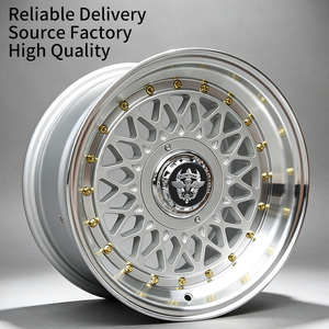Cerchi Flowtone 4x114.3 da 15 Pollici, 4x100 a <span class=keywords><strong>8</strong></span> Fori, Cerchi Auto Deep Dish, Jantes Rin per Auto Passeggeri, Ruote e Pneumatici per Fit - Product Image 1
