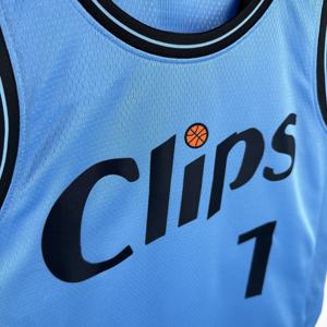 2025 New Basketball Jersey Los Angeles 0 Westbrook 1 Harden <span class=keywords><strong>2</strong></span> Leonard 13 George Printed City Blue卸売アメリカシャツ - Product Image 4