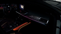 Kit d'éclairage d'ambiance OEM pour Audi A7 C7 2012-2018, mise à niveau de l'éclairage LED intérieur de la voiture, contrôle par écran MMI, plug and play