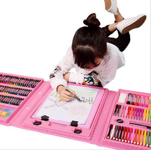 Set de Pintura Artística para Niños de 208 Piezas, Materiales de Dibujo para la Imaginación Creativa - Product Image 4