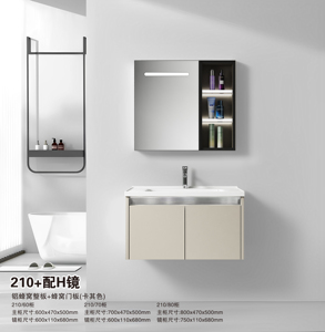 Popolare moderno alluminio montato a parete per il bagno mobile con LED Smart specchio <span class=keywords><strong>Lavabo</strong></span> in ceramica <span class=keywords><strong>Lavabo</strong></span> nuovo per il moderno Bathr - Product Image 5