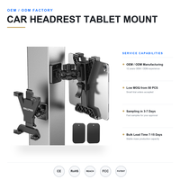 Dapat Disesuaikan 360 °   Penyangga Tablet Magnetik untuk Perangkat 7-10.9'' Dudukan Magnet Kuat untuk Gym, Dapur, Kantor