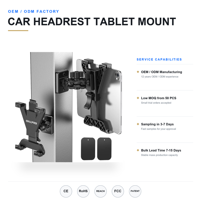 Adjustable 360 for Stand Magnetic Tablet Holder 7-10.9'' iPad Compatible Strong Magnet Mount for Gym Kitchen Fridge Cabinet