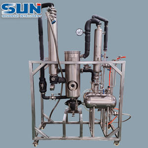 مخرّب صغير مفرغ الهواء سعة 10 لتر بخار بطبقة رقيقة معدات مختبرات للأعشاب الصينية التقليدية/الأمين والديتانول/الحليب/العصير - Product Image 5