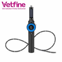 Endoscope vétérinaire flexible pour rhinoscopie, examen de la cavité nasale des chiens et des chats, contrôle de direction à 360°, écran HD