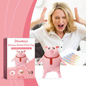 Cartone animato creativo Dowmoo rosa maiale giocattolo simpatico intrattenimento divertente per una festa felice e maschere divertenti - Product Image 2