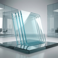 Verre de sécurité trempé de 10 mm pour système de balustrade d'escalier, garde-corps pour hôtel et résidence de luxe
