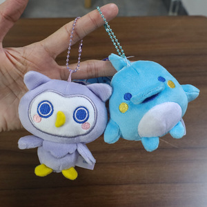 Porte-clés en peluche <span class=keywords><strong>Tamagotchi</strong></span> HECION Série Mignonne et Rêveuse, Adorables poupées en peluche Mametchi et Guchi, Porte-clés et pendentif de sac amusants - Product Image 2