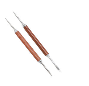 Aiguille à fleurs en acier inoxydable Aiguille en palissandre Bar à café Tirer Fleur Artifact Tirer Fleur Stylo Aiguille à crochet fantaisie - Product Image 4