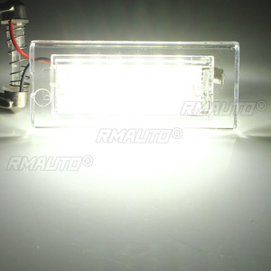 คู่ไฟ LED 12V 18 ดวงสำหรับป้ายทะเบียนรถยนต์ สีขาว สำหรับ BMW X5 E53 X3 E83 - Product Image 5
