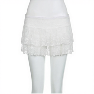 S438 OEM ODM Women's Breathable Dropped <b>Waist</b> Mini <b>Skirts</b>-Fashion Sexy Club Design - Product Image 4