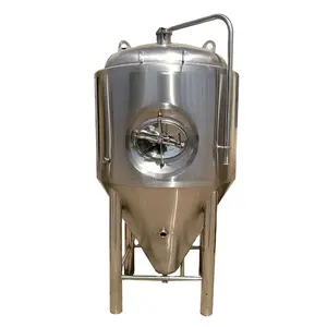 500L en acier inoxydable 304 veste fermenteur cuve de fermentation de bière Pour La brasserie de bière
