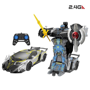 Coche Robot Transformable a Control Remoto 2.4G con Inducción por Gestos, Vehículo Deformable con Luz y Música para Niños - Product Image 6