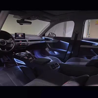 Kit d'éclairage d'ambiance intérieur LED RVB 64 couleurs pour Audi A5 S5 B9 2017-2024 - Pièces et accessoires de garniture