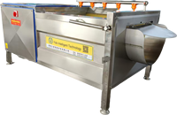 Ligne de traitement de lavage continu de pommes de terre à haut rendement CE/Machine à laver les fruits et légumes