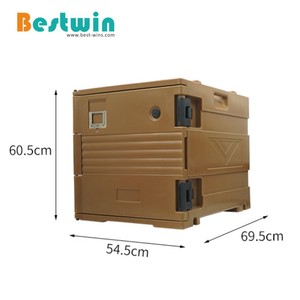 60x40cm Thermo Cater Conteneur de Transport Conteneur de Maintien de Chaleur Isolé Boîte d'Armoire <span class=keywords><strong>Alimentaire</strong></span> pour la Restauration - Product Image 3
