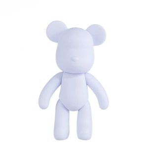 DIY <strong>White</strong> Bear Figure <strong>Acrylic</strong> <strong>Paint</strong> Set with 500ml <strong>Paint</strong> and Brushes for Canvas Glass &amp; Paper - Product Image 2