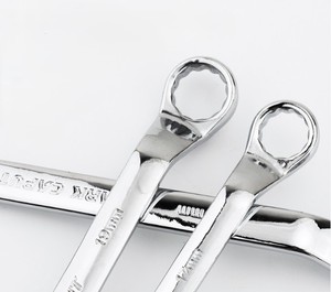 Cờ Lê hai mục đích kiểu châu Âu Bộ 8 Mảnh đặt bề mặt hoa mận mở xử lý Mài mài chất lượng cao 55 # Thép - Product Image 4