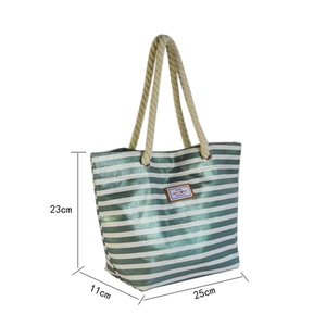 Large Capacity Woven Handmade Beach <b>Bags</b> With Zipper Sedex Bsci Factory Direct Sale Lady's Knitting Crochet <b>Bag</b> - Product Image 3