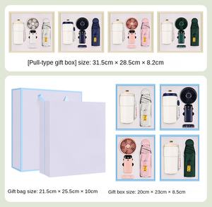 Ensemble cadeau d'entreprise promotionnel : mug + éventail pliable, impression de logo sur petite <span class=keywords><strong>commande</strong></span>, souvenirs - Product Image 4