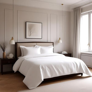 Ensemble de draps en microfibre super doux résistant aux rides et à la décoloration poches profondes comprend une taie d'oreiller King Sheet housse de couette - Product Image 2