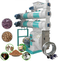 Ligne de production de granulés de poisson de haute qualité 1000 kg/h