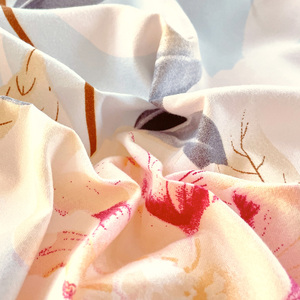 Ensemble de literie de luxe en microfibre 100% polyester, 4 pièces, motif floral moderne, doux, textiles <span class=keywords><strong>King</strong></span> Size pour la maison et les hôtels, vente en gros - Product Image 4