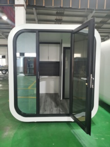 Habitacion insonorizada lista oficina en miniature lista oficina prefabricada la <span class=keywords><strong>vaina</strong></span> lista capsule de cobertizo de oficina - Product Image 6