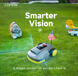 หุ่นยนต์ตัดหญ้า Lopkin L1600 ระบบวิเคราะห์ภาพ AI นำทางแม่นยำ วางแผนเส้นทางอัตโนมัติเต็มรูปแบบ เพื่อนคู่ใจในสวนอัจฉริยะ - Product Image 4