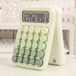 Calculadora digital electrónica para estudiantes, paquete de calculadora de colores al por mayor, calculadora con logotipo personalizado